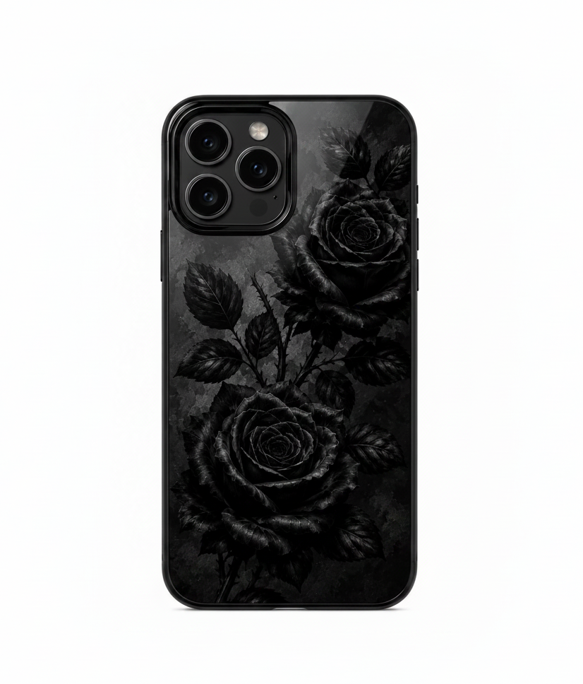 Black Rose Gothic Case