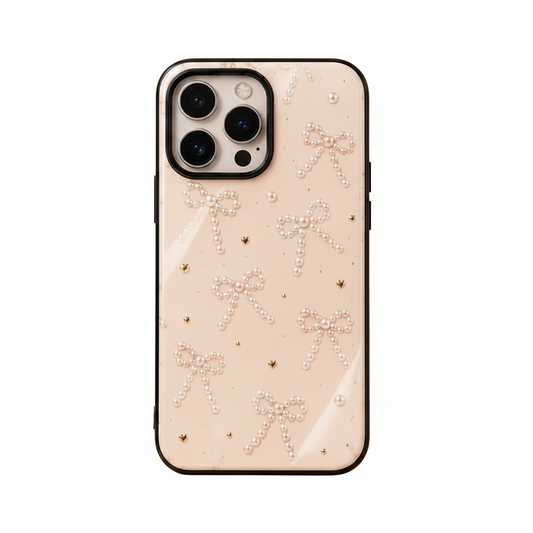 Pearl Bow Coquette Case